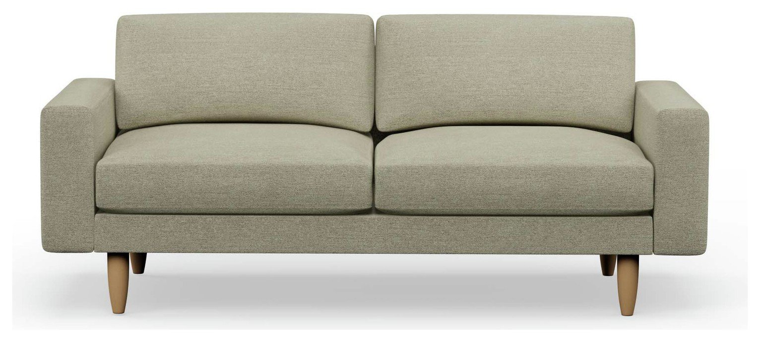 Hutch Block Arm 3 Seater Sofa