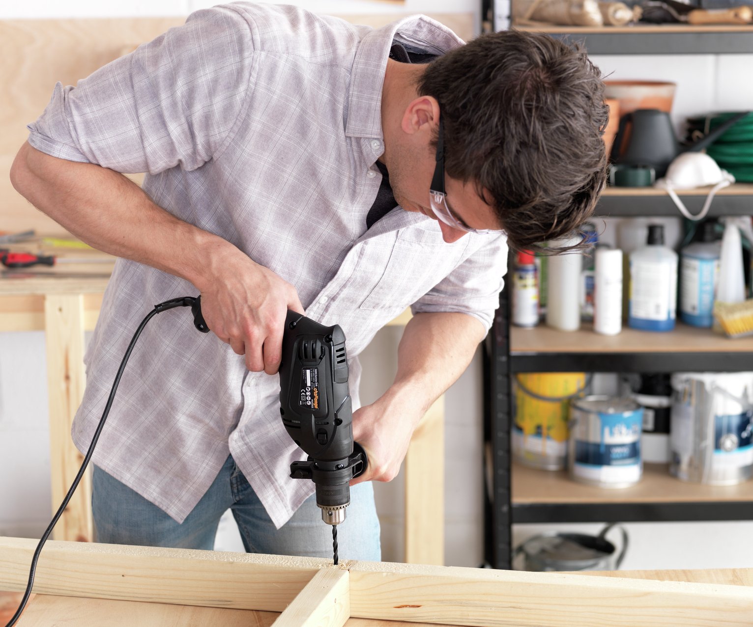 Challenge Corded Impact Drill - 500W