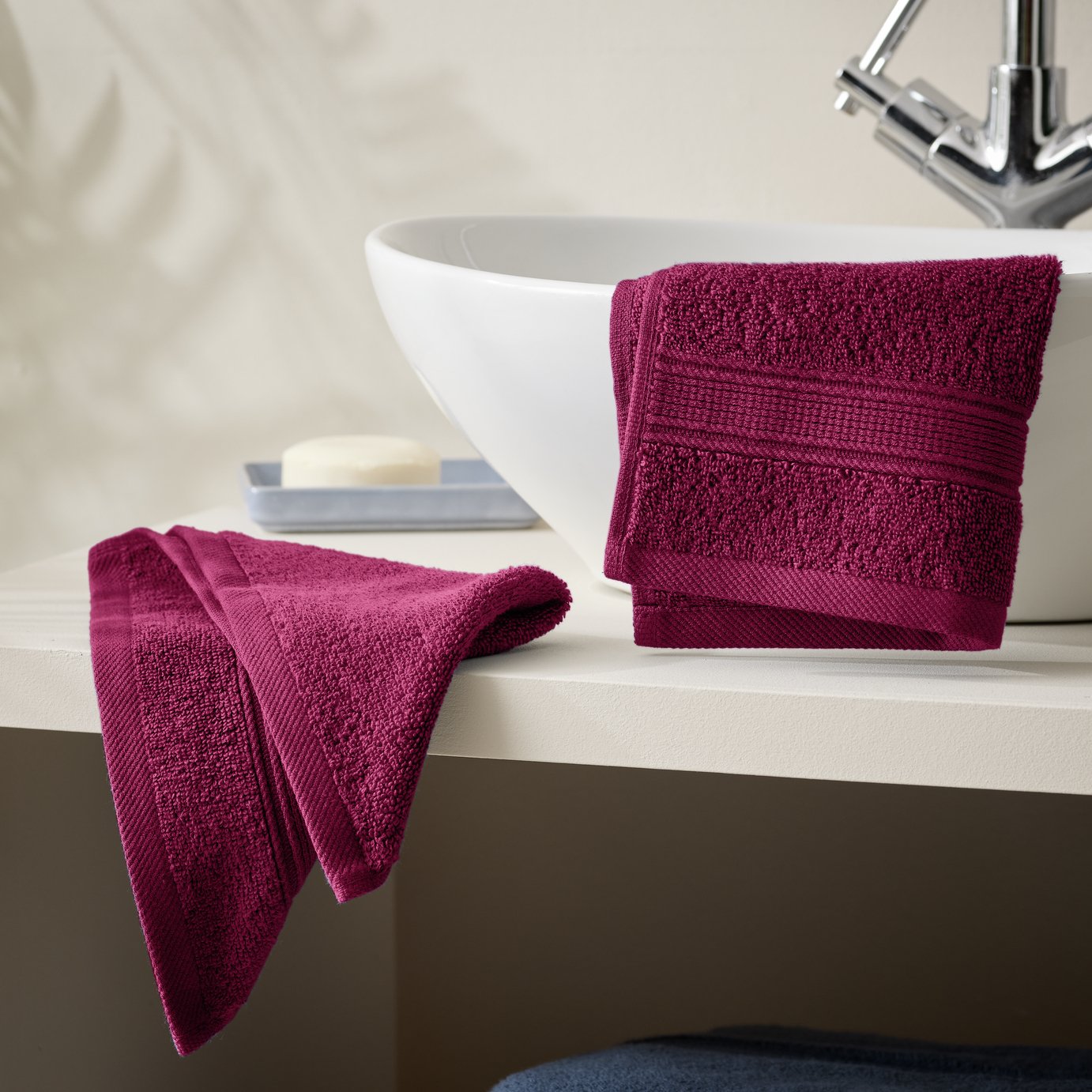 Habitat Supersoft 2 Pack Face Cloths