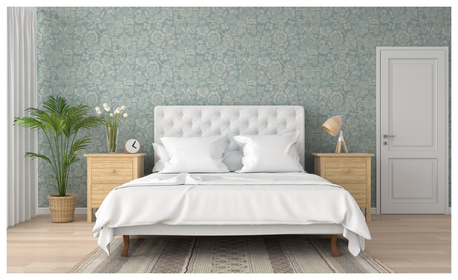 Arthouse Heritage Blue Wallpaper