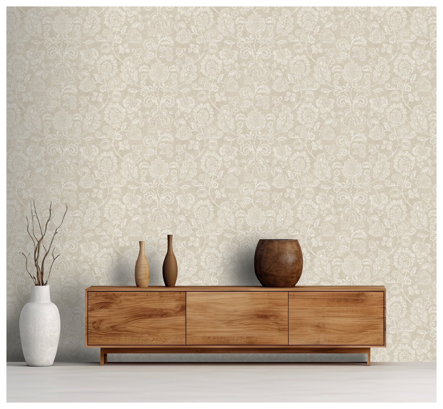 Arthouse Heritage Trail Natural Wallpaper