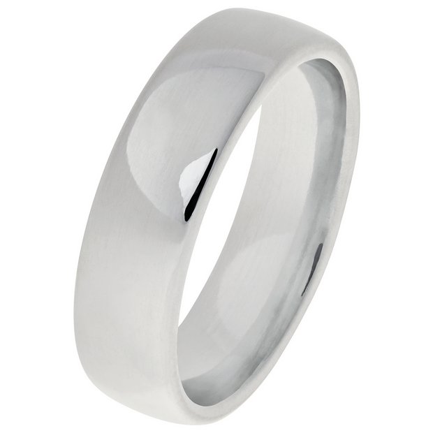 Mens titanium rings on sale argos