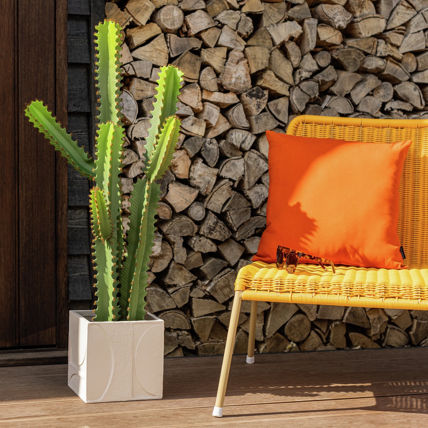  Home 39 inch Tall Faux Cactus Tree