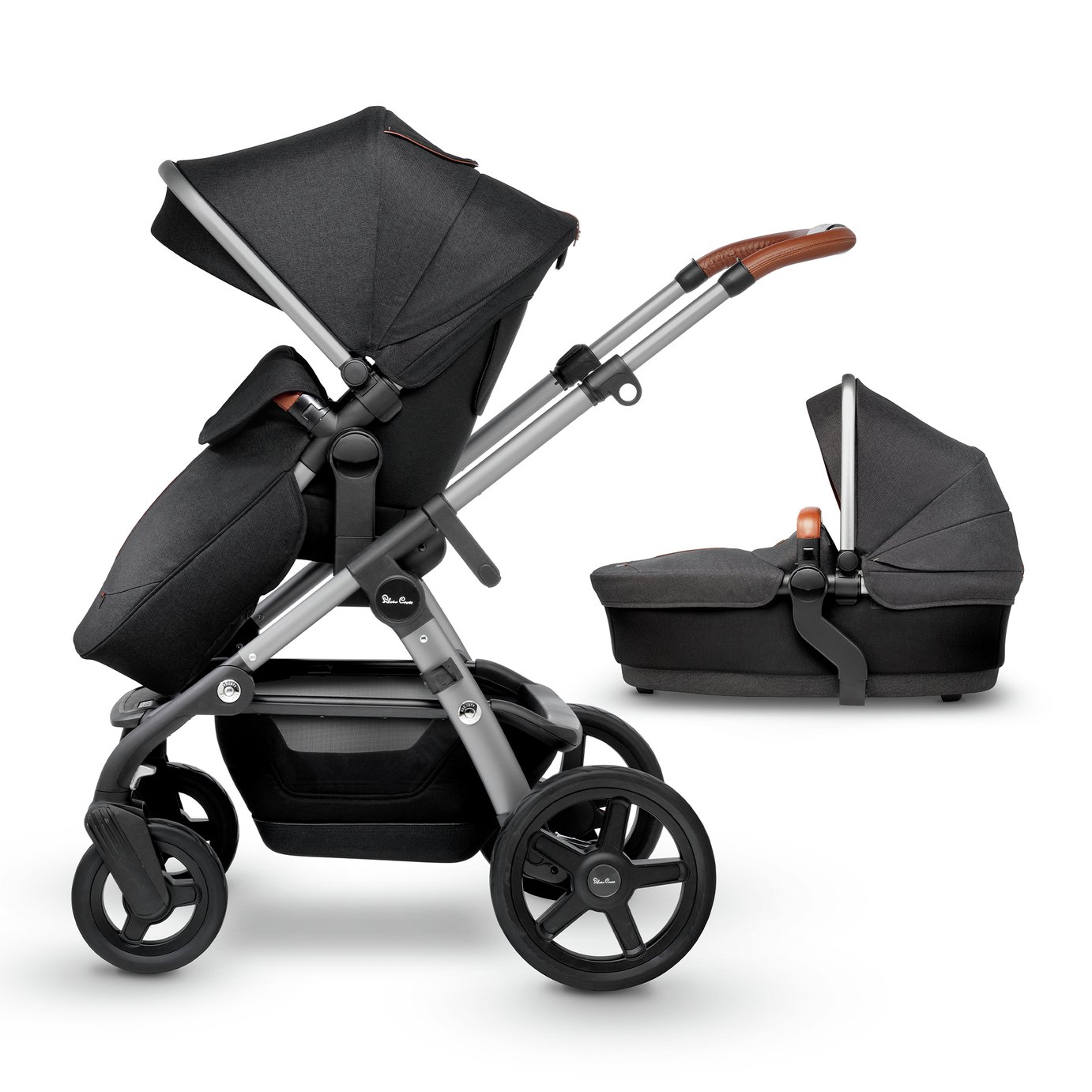 silver cross wave twin travel system