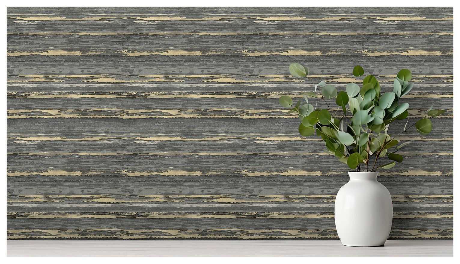 Arthouse Abstract Black Wallpaper