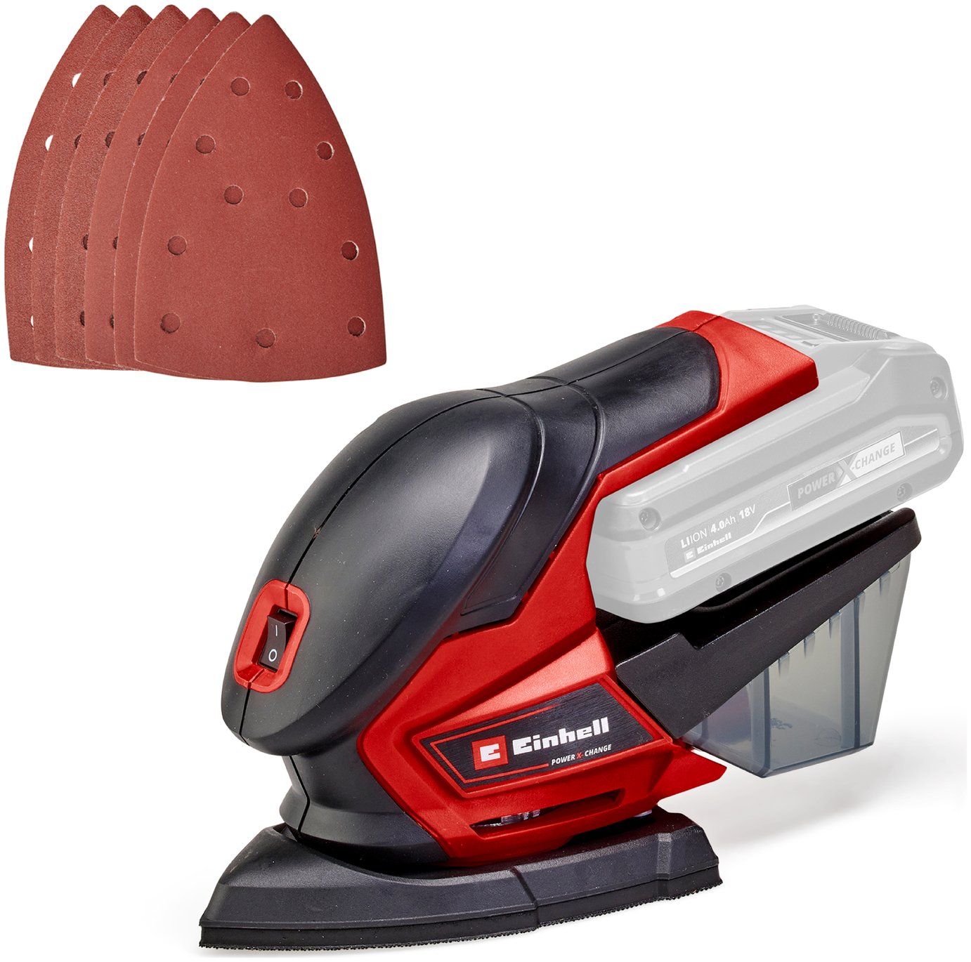 Einhell Power X-Change Solo Cordless Detail Sander -18V