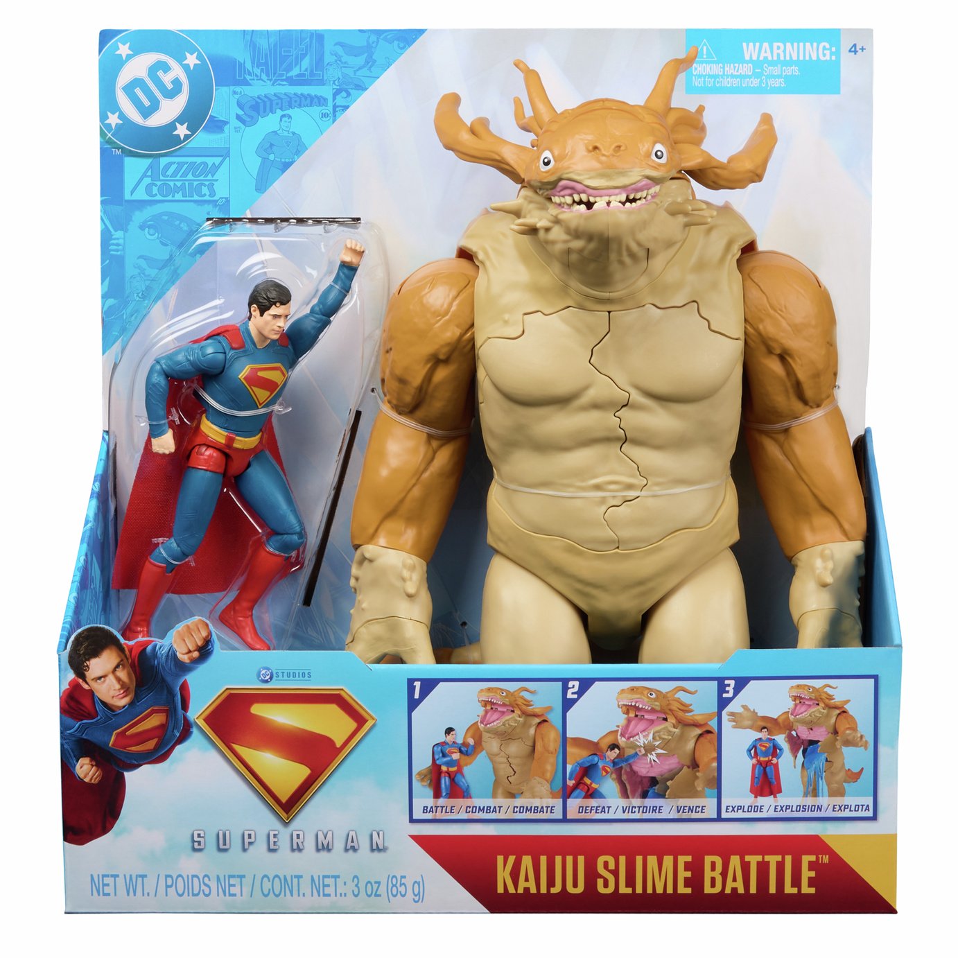 DC Comics Superman Movie Kaiju Slime Battle Pack