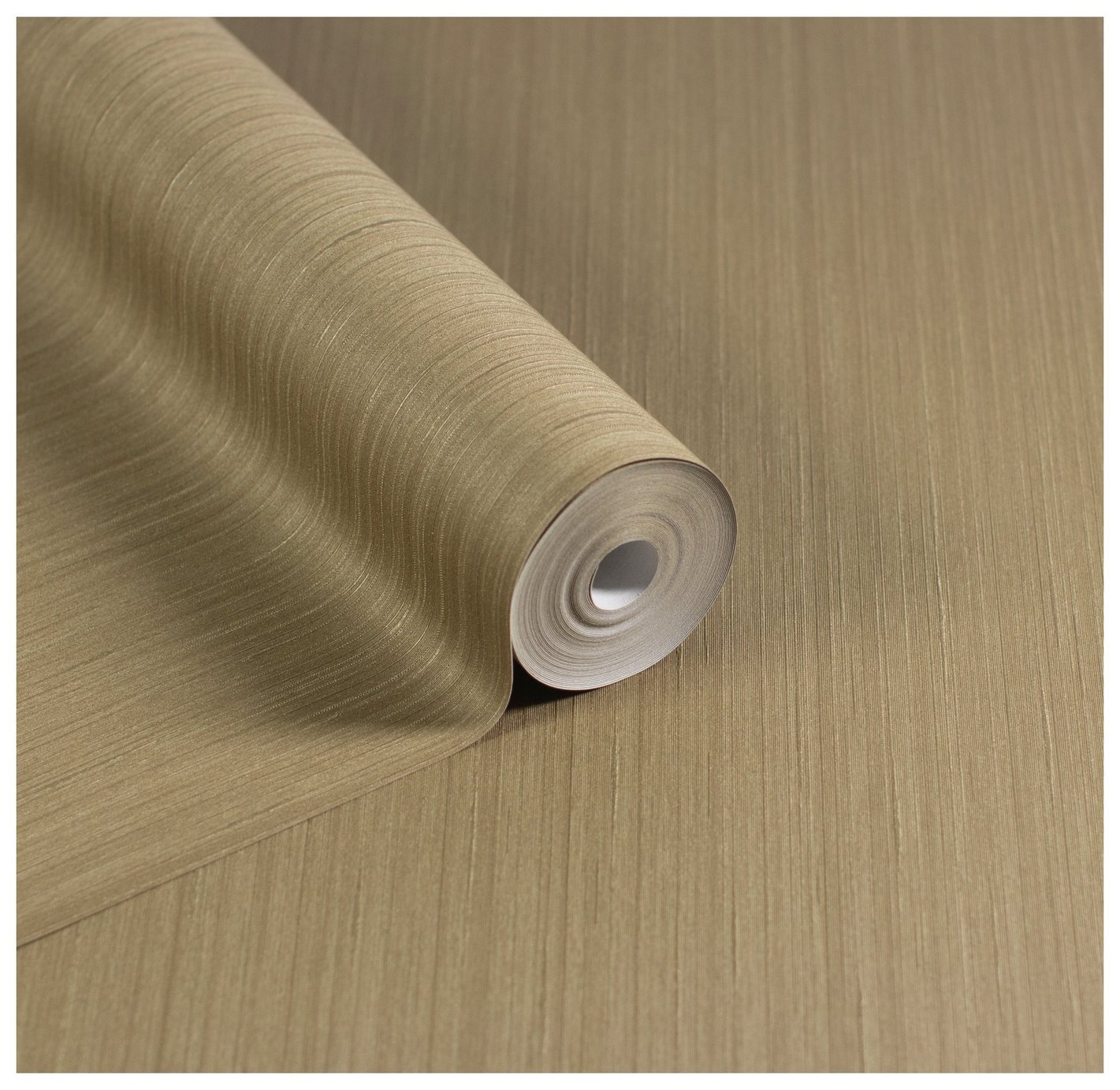 Arthouse Silk Cascade Antique Gold Wallpaper 