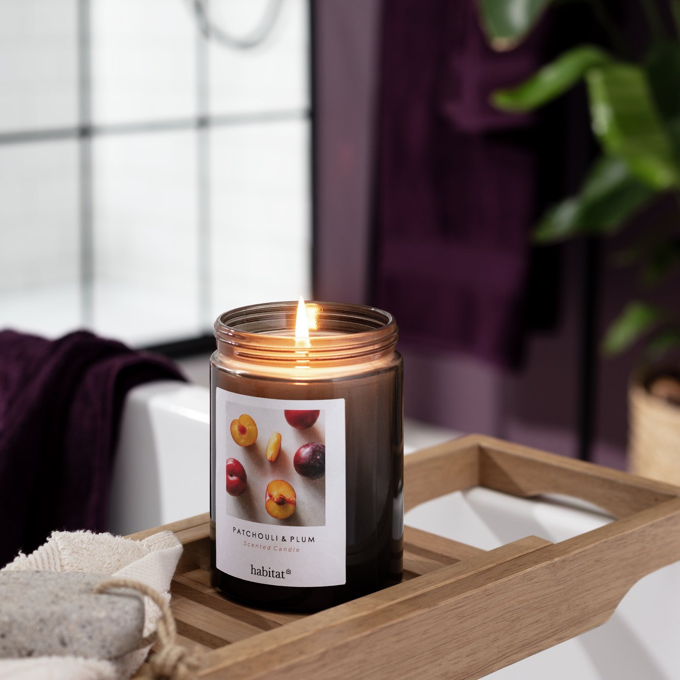 Habitat Jar Candle - Patchouli & Plum