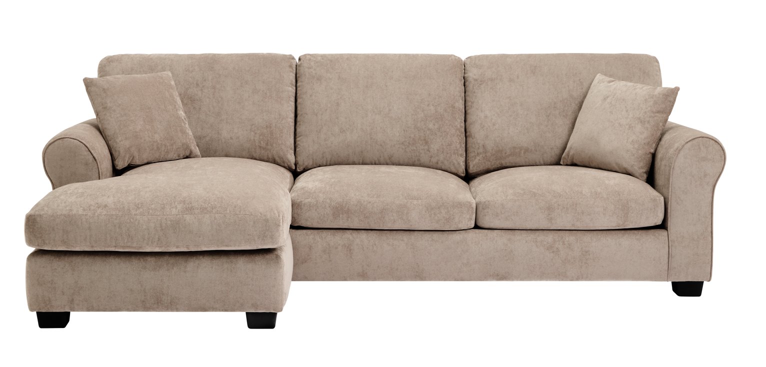 Argos Home Taylor Left Hand Corner Chaise Sofa Bed