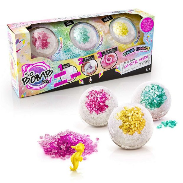 Buy So Bomb DIY Bath Bomb Geode - 3 Pack, Makeup and beauty toys