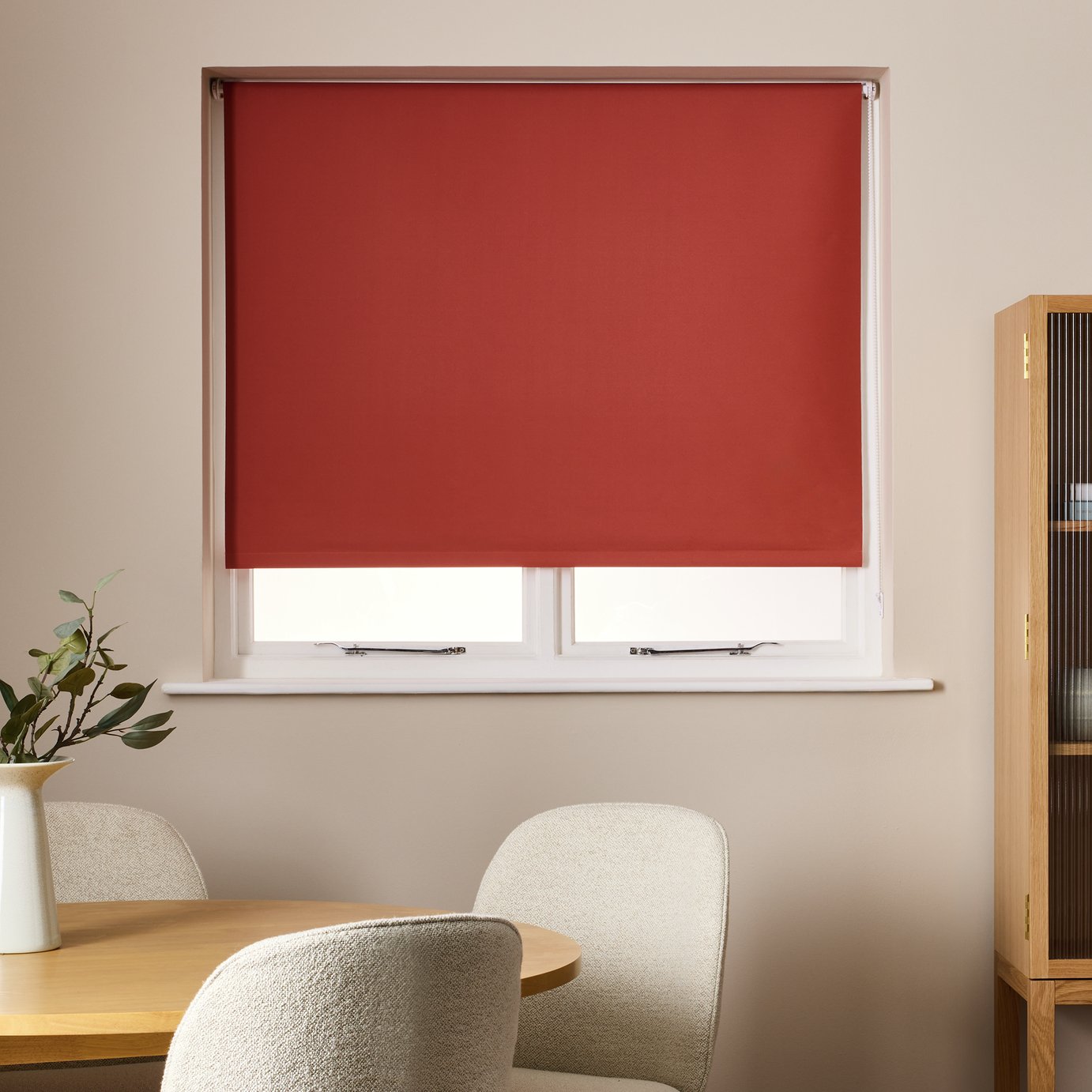 Habitat Blackout Cinnamon Roller Blind - 180cm