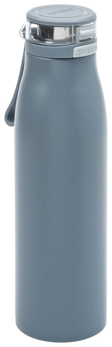 Smash Charcoal Stainless Steel Chugger Water Bottle - 690ml