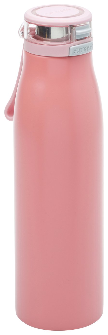 Smash Coral Stainless Steel Chugger Water Bottle - 690ml
