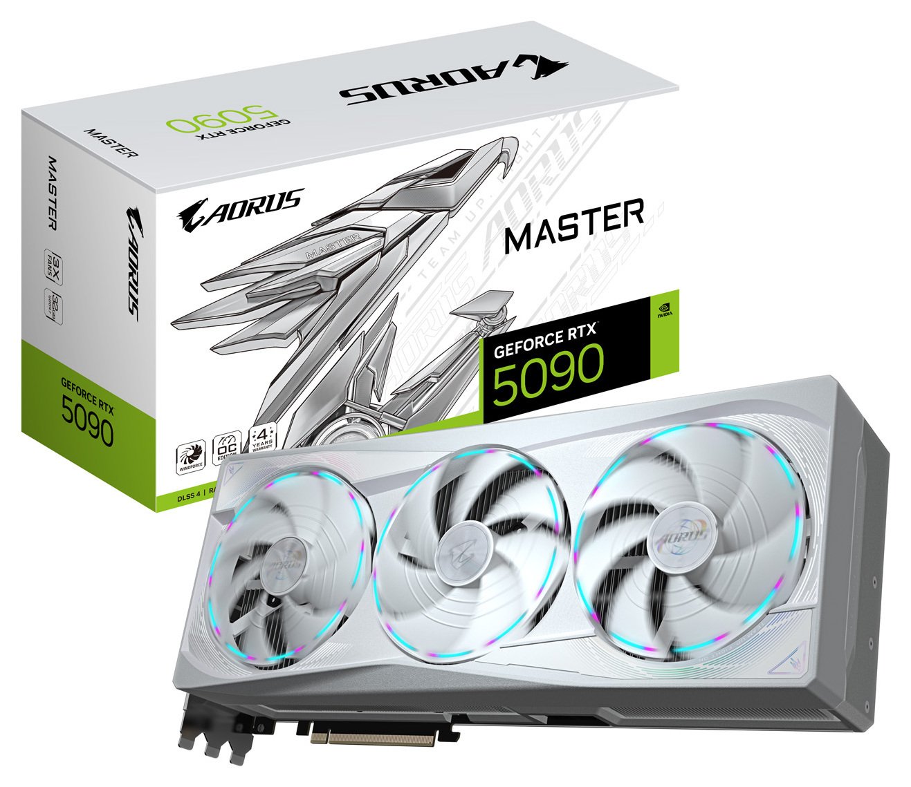 Gigabyte Aorus GeForce RTX5090 Master ICE 32GB Graphics Card