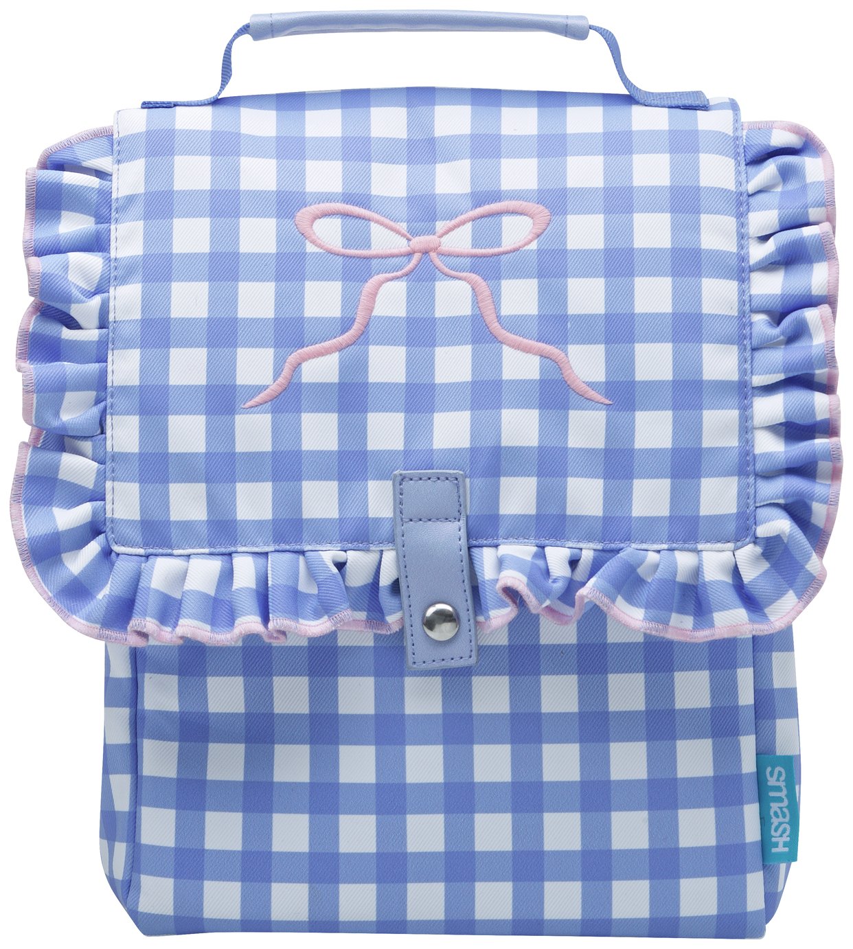 Smash Gingham Ribbon Lunch Bag