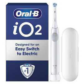 Oral-B iO2 Simple White Electric Toothbrush with Travel Case