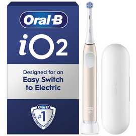 Oral-B iO2 Electric Toothbrush with Travel Case - Calm Pink