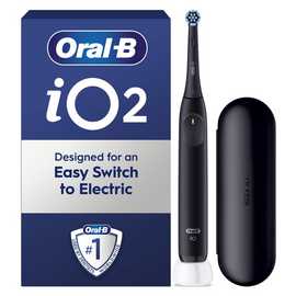 Oral-B iO2 Electric Toothbrush with Travel Case Night Black