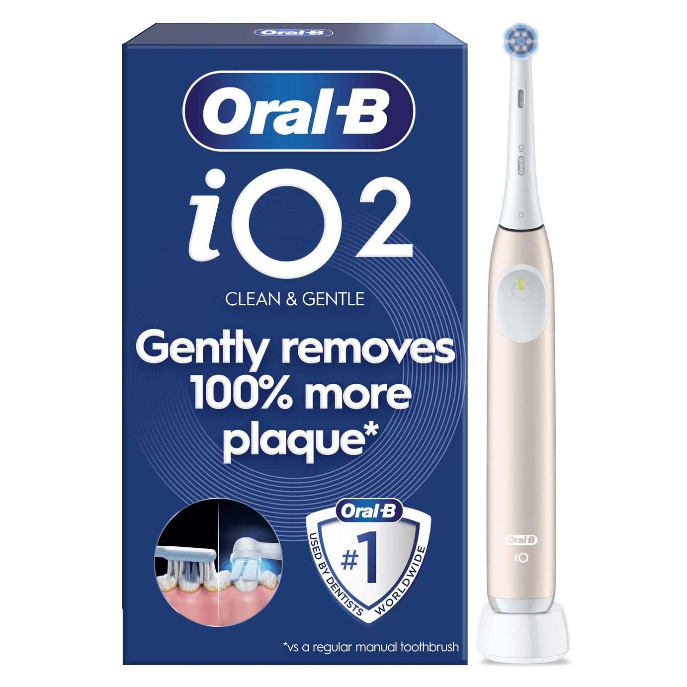 Oral-B iO2 Electric Toothbrush - Calm Pink