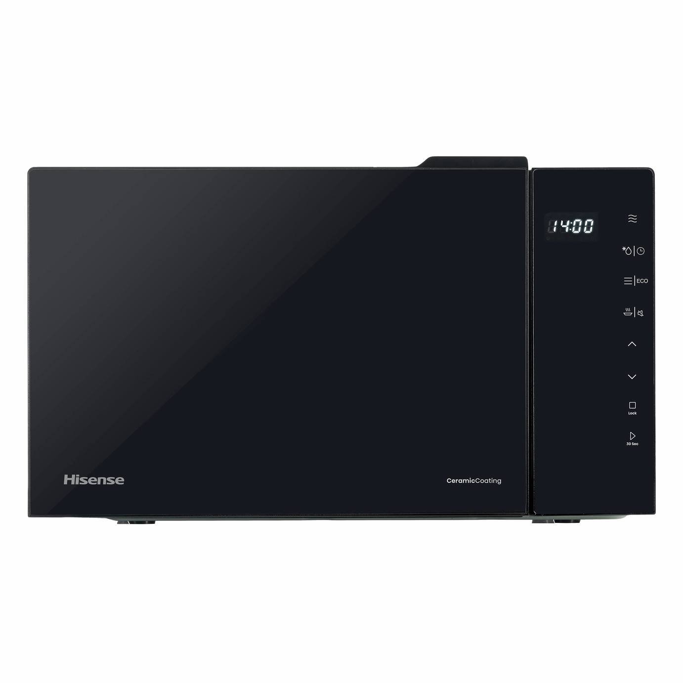 Hisense 800W 23L Standard Microwave H23MOBS5H4UK - Black