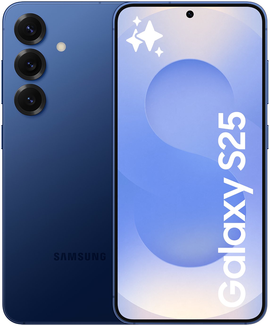 SIM Free Samsung Galaxy S25 5G 128GB AI Mobile Phone - Navy