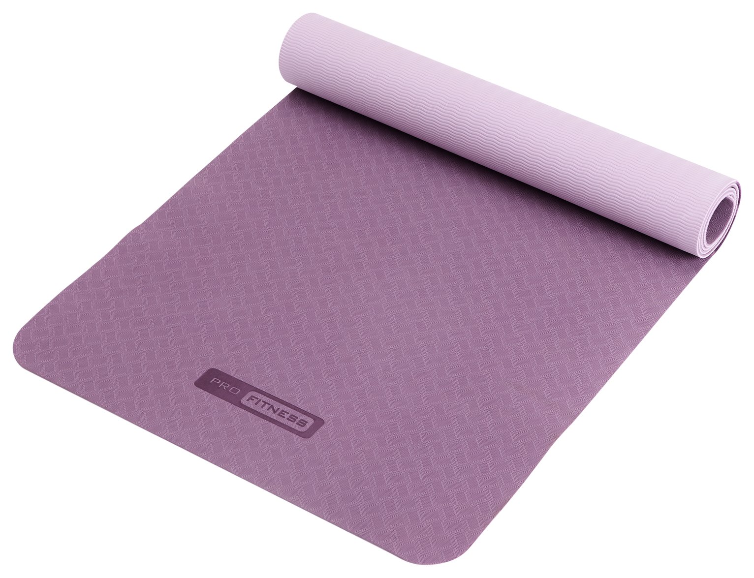 Pro Fitness 5mm Thickness TPE Yoga Mat - Pink
