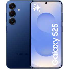 SIM Free Samsung Galaxy S25 5G 256GB AI Mobile Phone - Navy