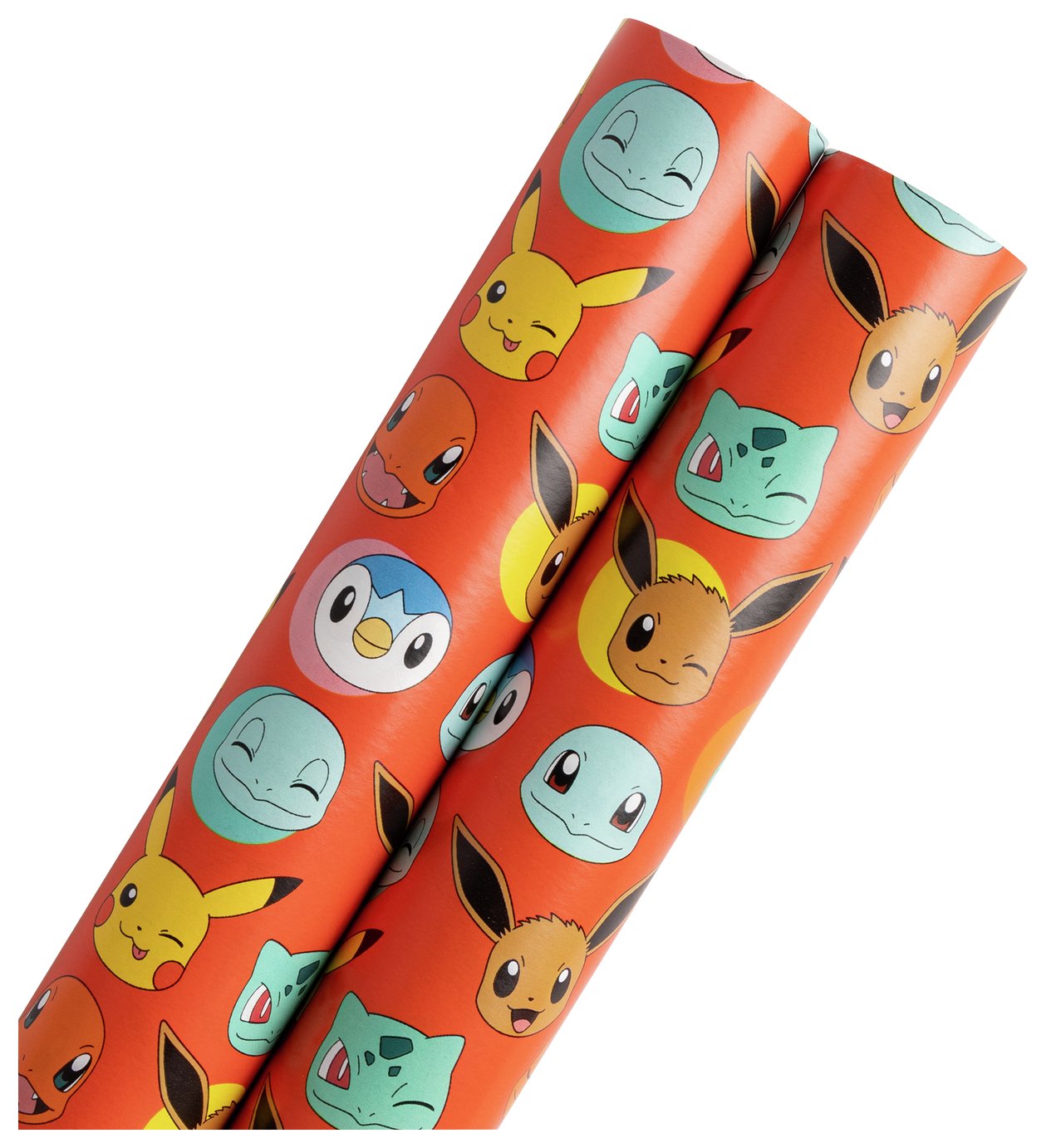 Pokemon 2 Rolls Wrapping Paper Set