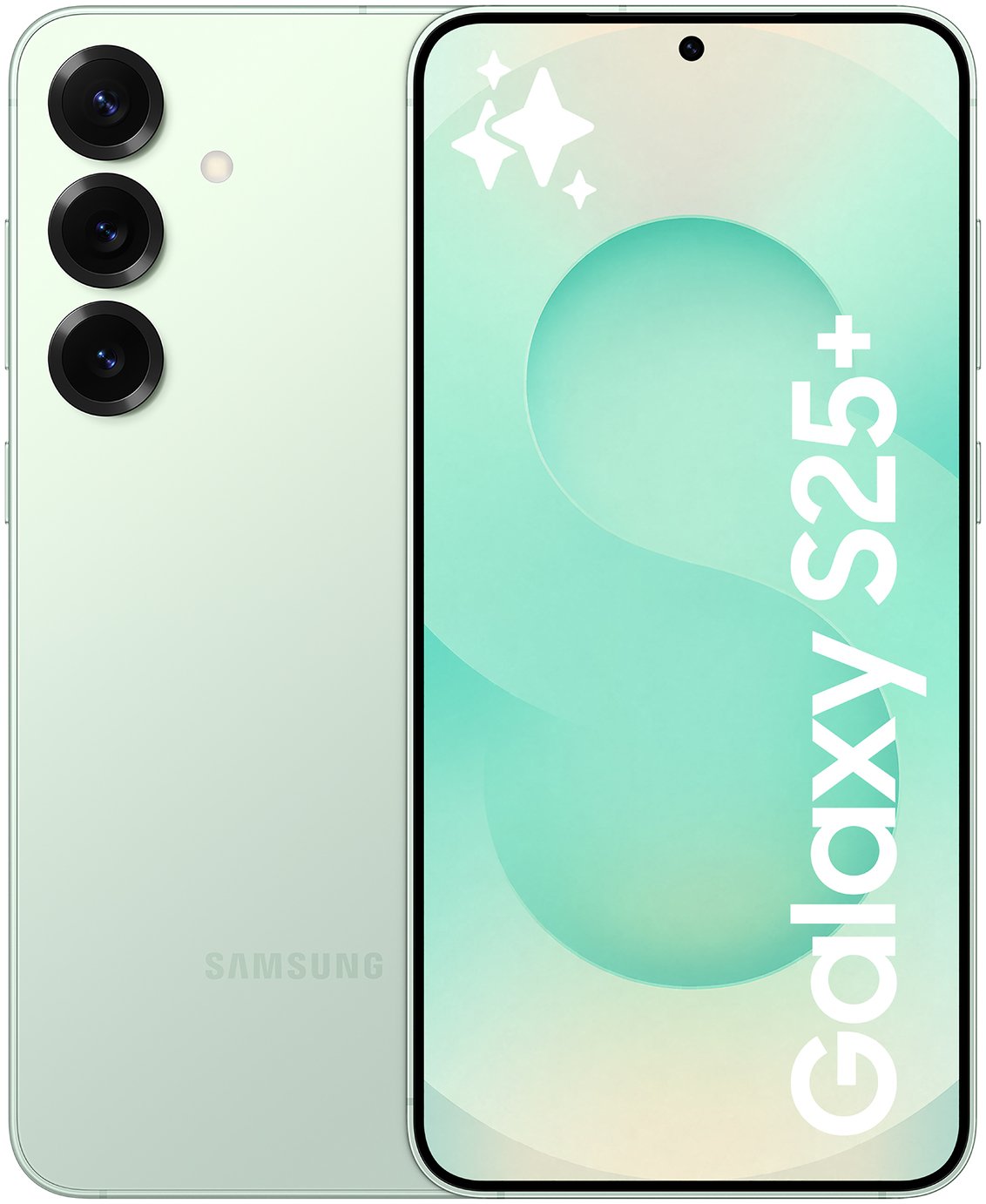 SIM Free Samsung Galaxy S25+ 5G 512GB AI Mobile Phone - Mint