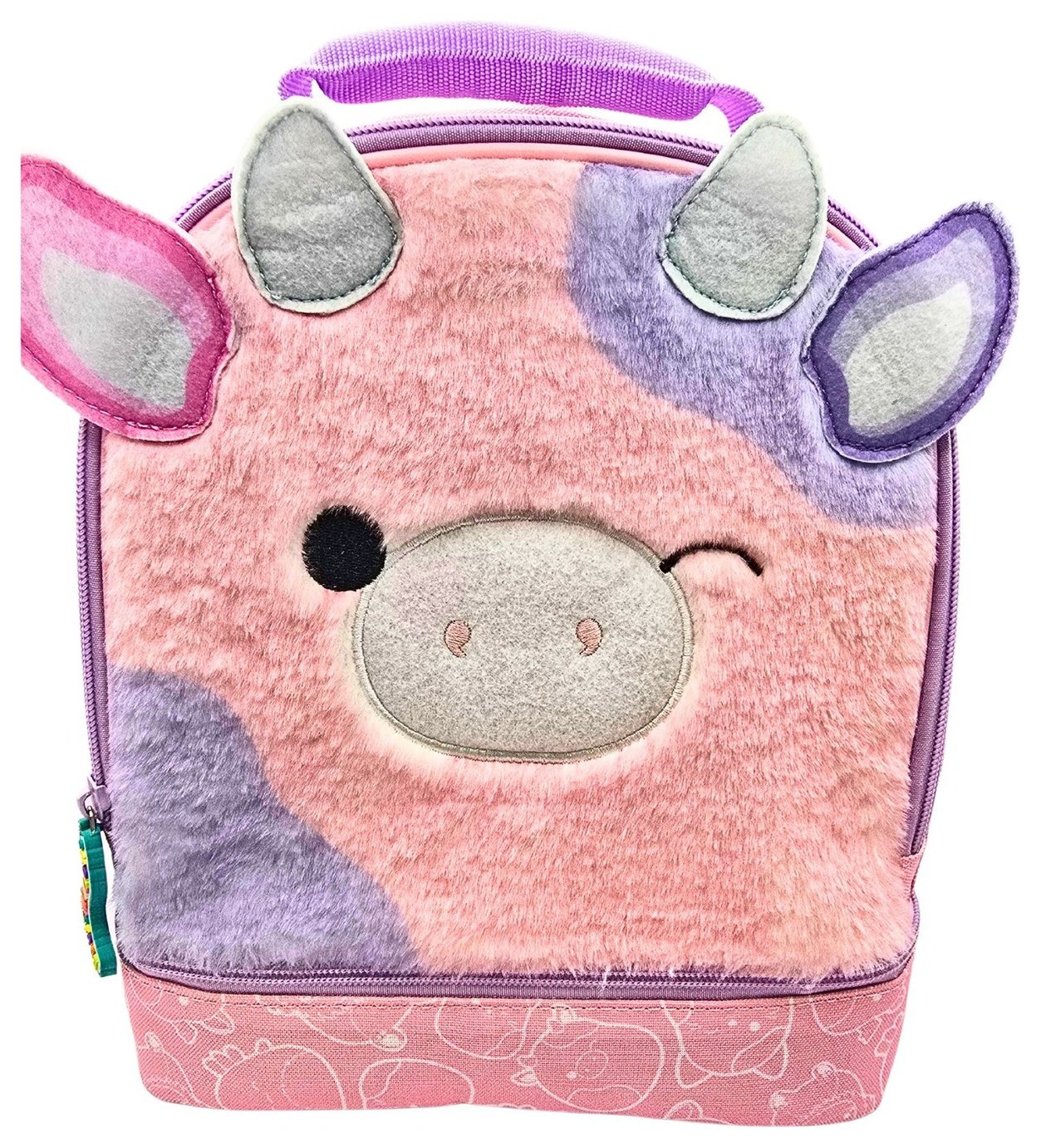 Hox Squishmallows Patty The Cow Furry Lunch Bag