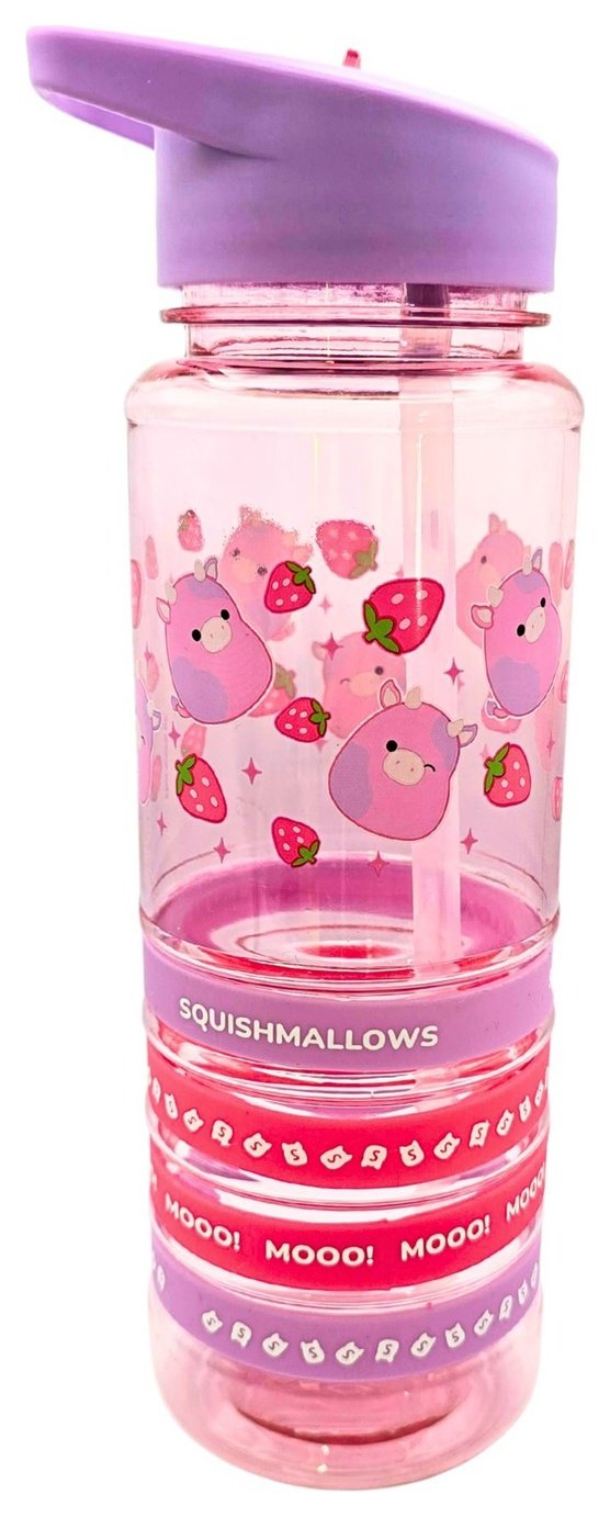 Hox Squishmallows Patty The Cow Sipper Water Bottle - 580ml
