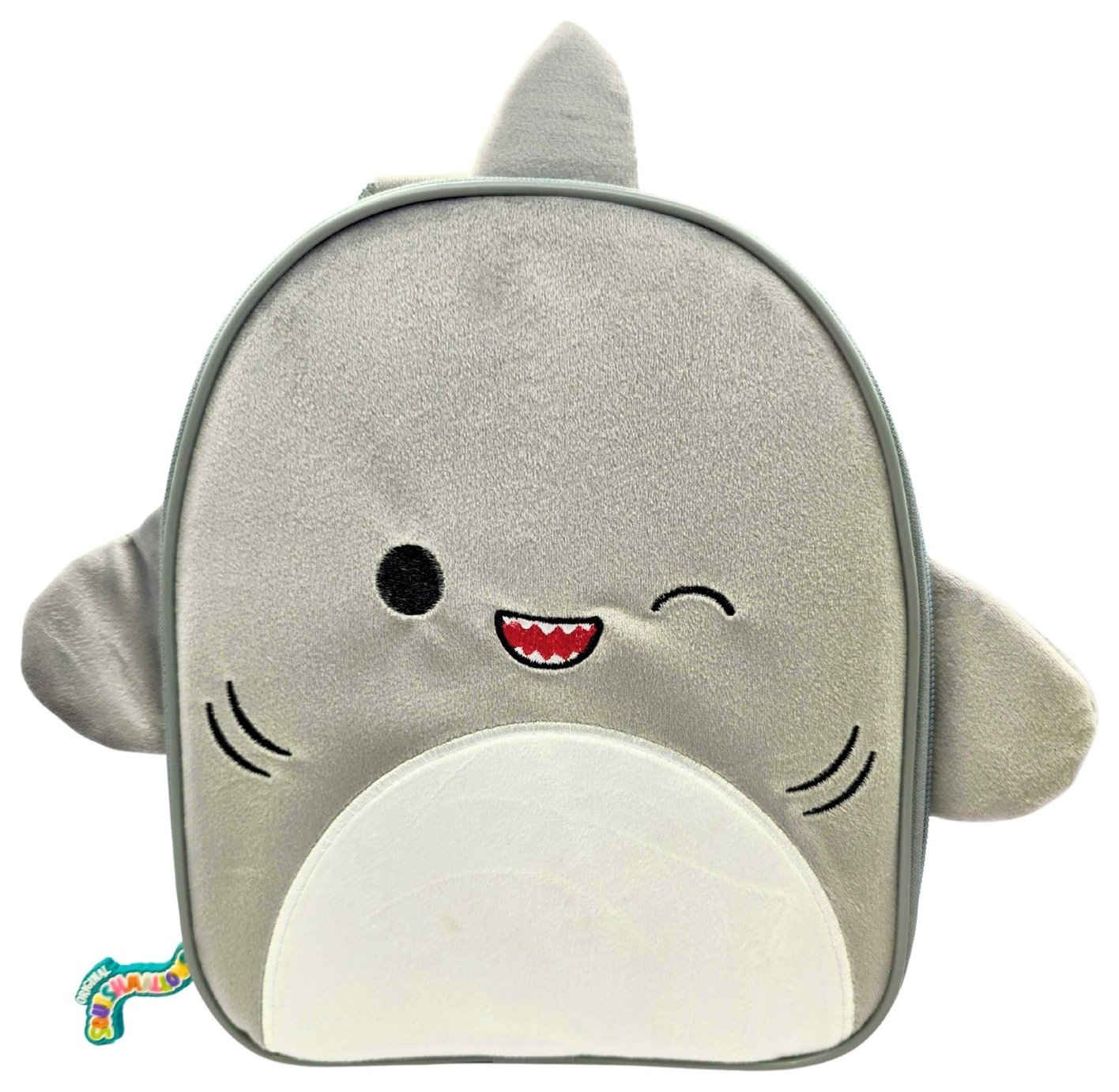 Hox Squishmallows Gordon The Shark Furry Lunch Bag