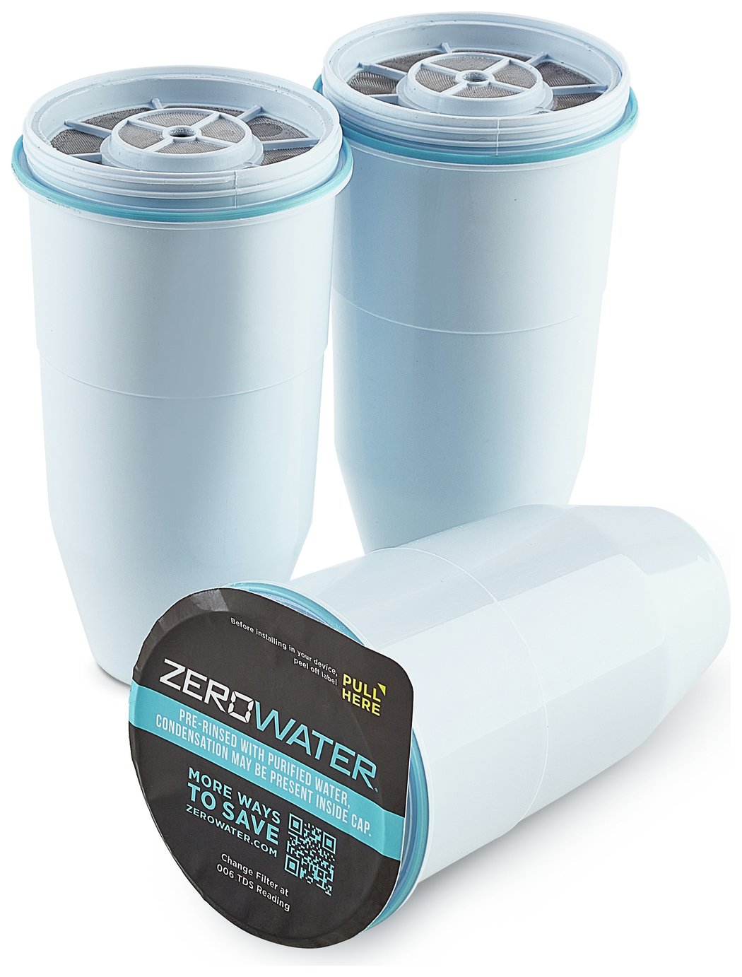 ZeroWater Water Filter Cartridges - Pack of 3