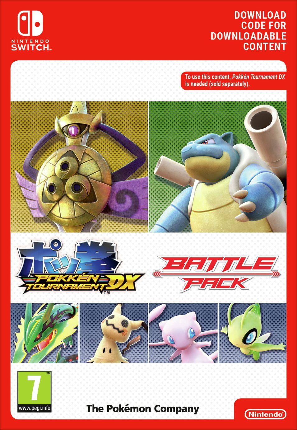 Pokken Tournament DX Battle Pack Nintendo Switch DLC