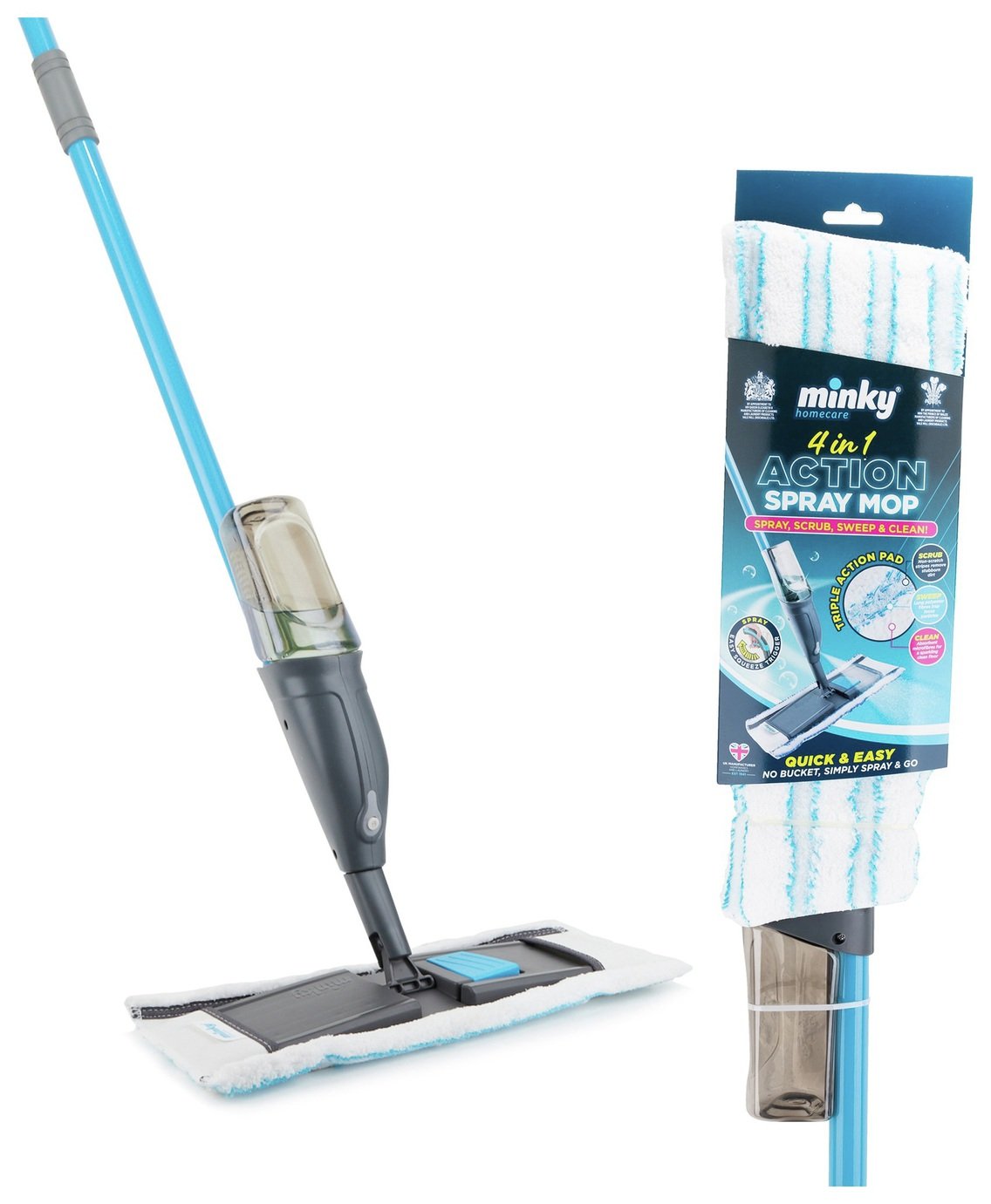 Minky 4 in 1 Spray Mop