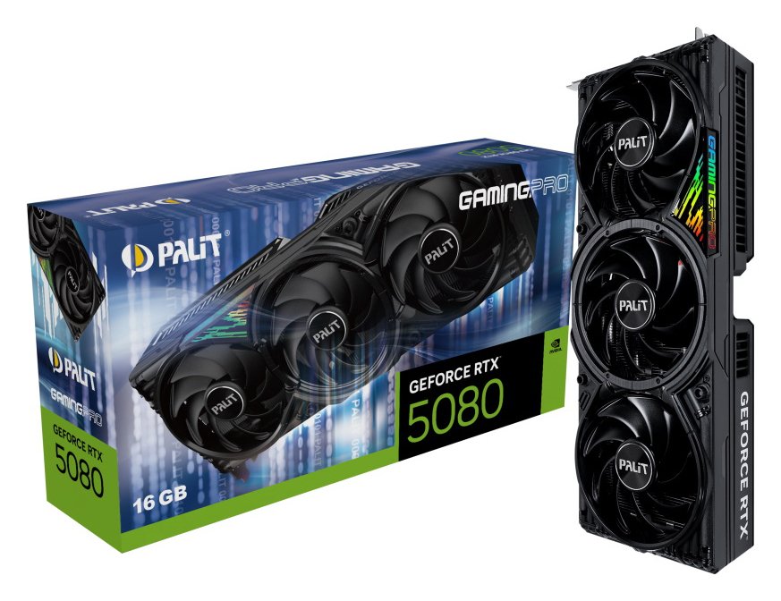 Palit GeForce RTX 5080 GamingPro 16GB Graphics Card