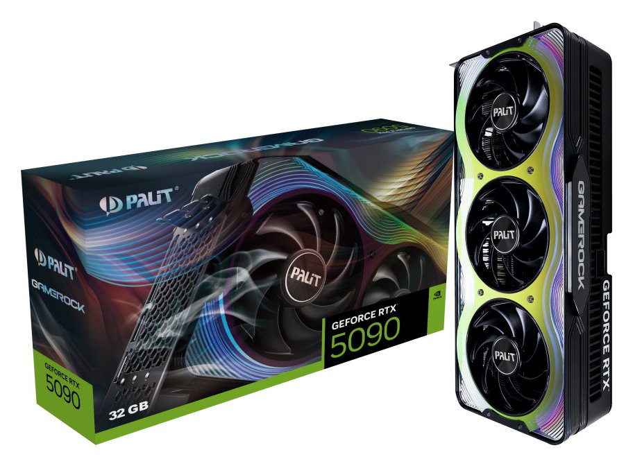 Palit GeForce RTX 5090 GameRock 32GB Graphics Card