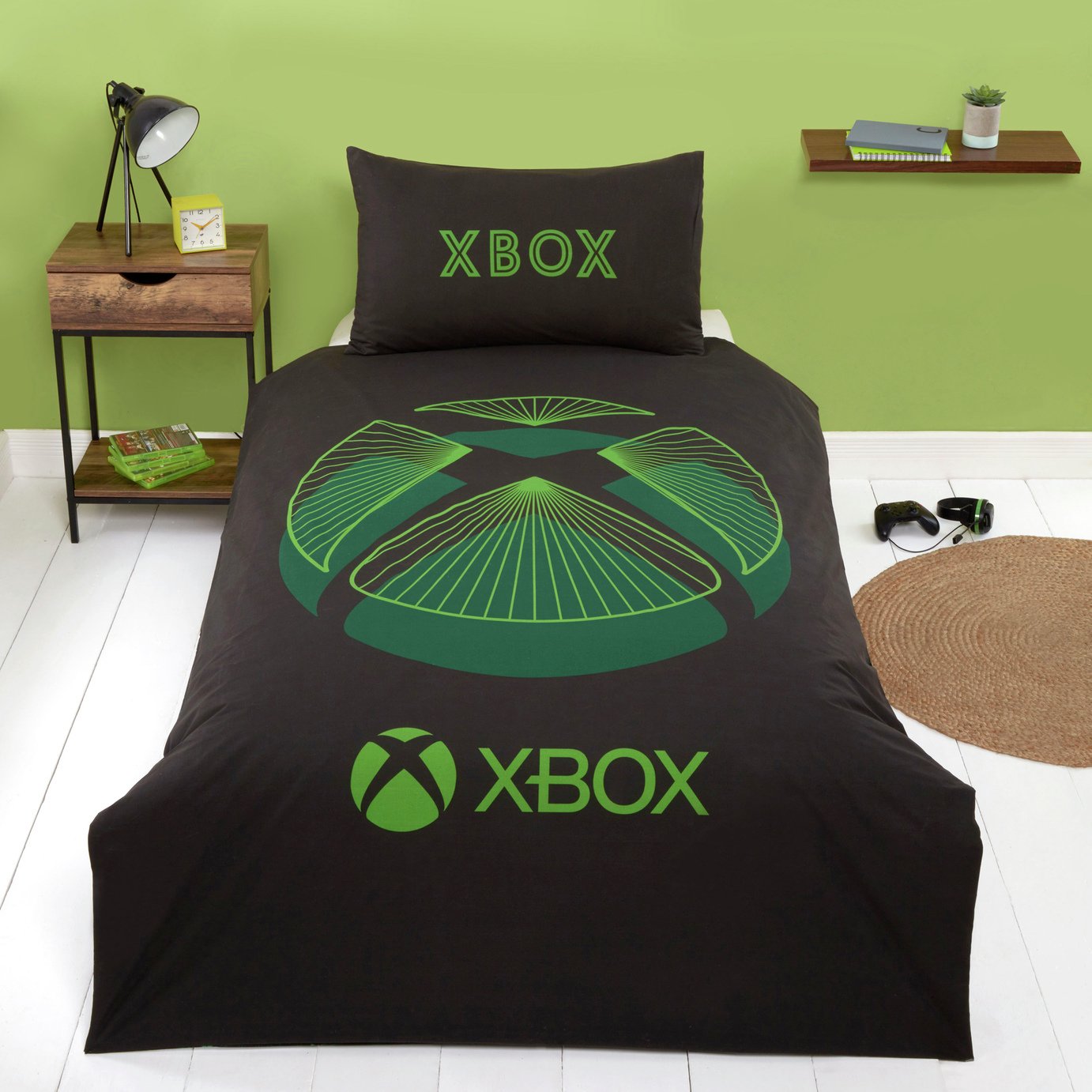Xbox New Black Kids Bedding Set
