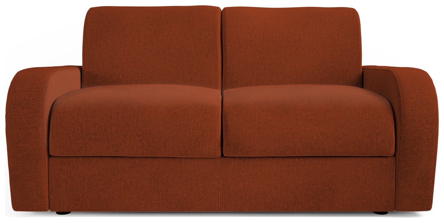 Jay-Be Deco Fabric 2 Seater Sofa Bed - Orange