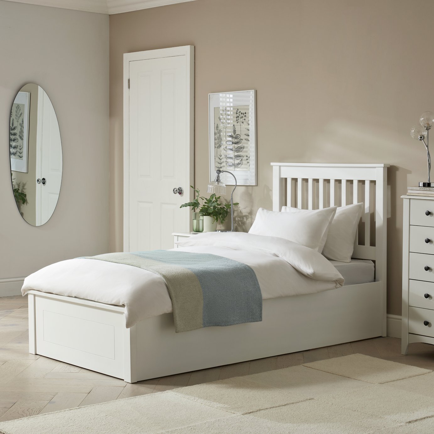 Argos Home Aspley Wooden Ottoman Bed Frame