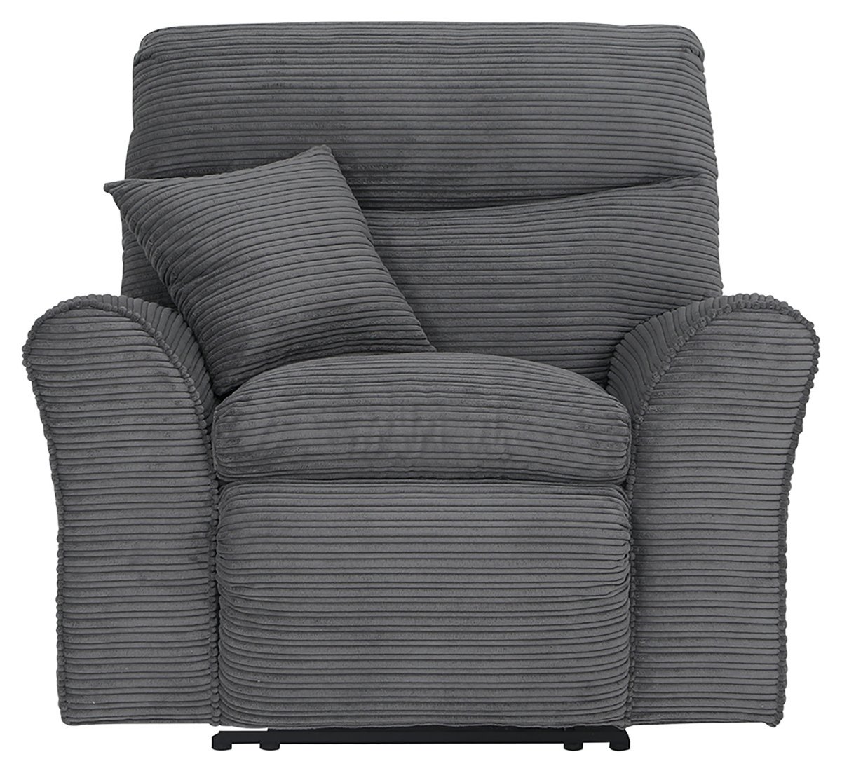 Argos Home Harry Fabric Recliner Chair - Light Grey
