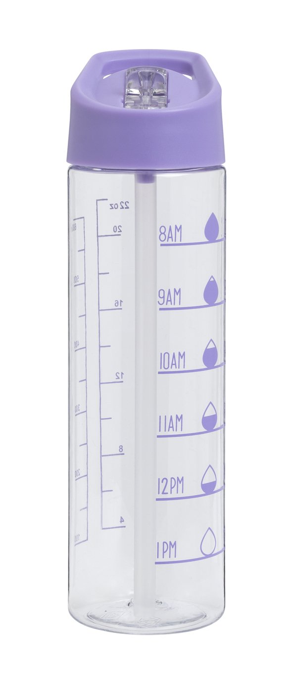  Home Lilac Tracker Sipper Water Bottle - 700ml