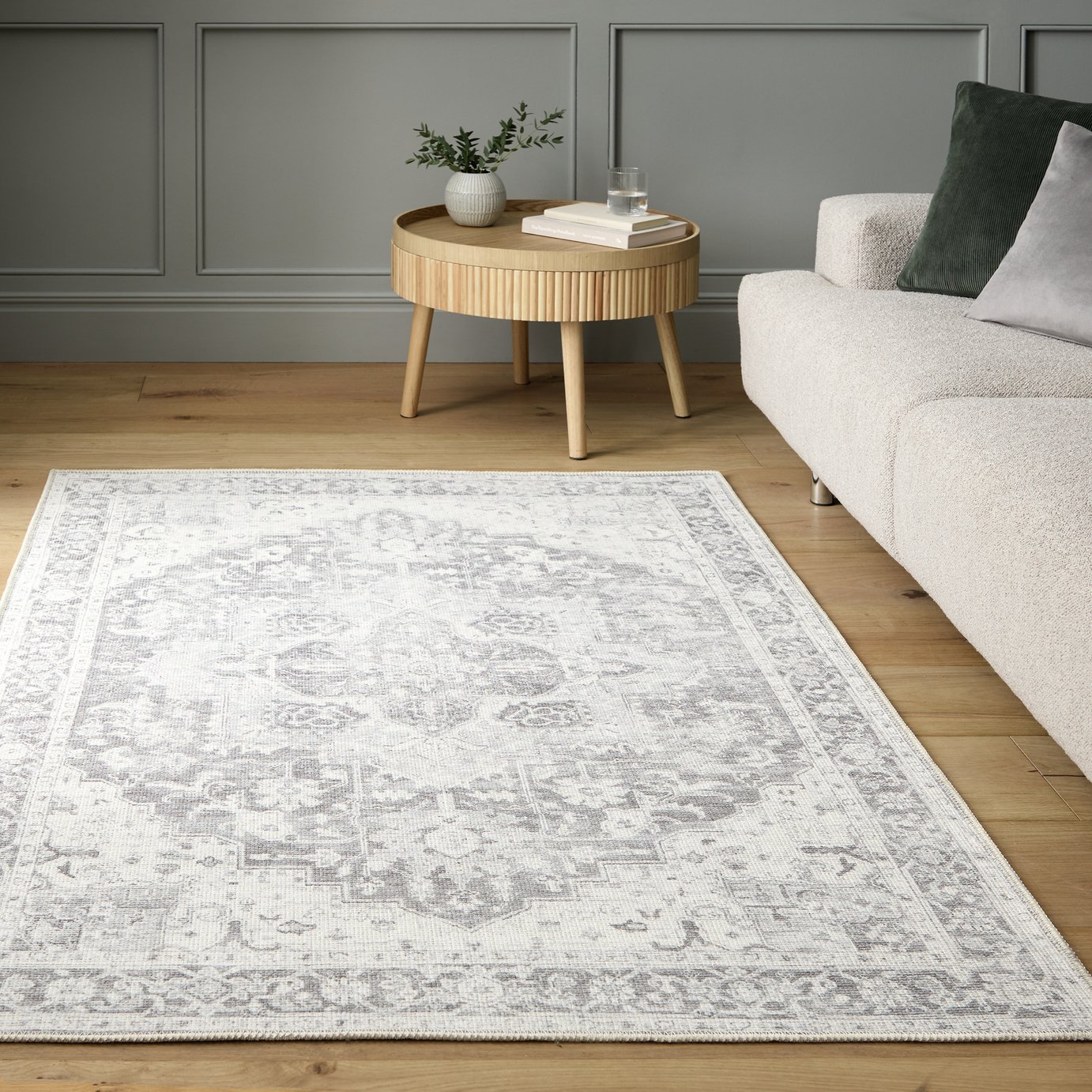 Habitat Vintage Effect Flatweave Runner