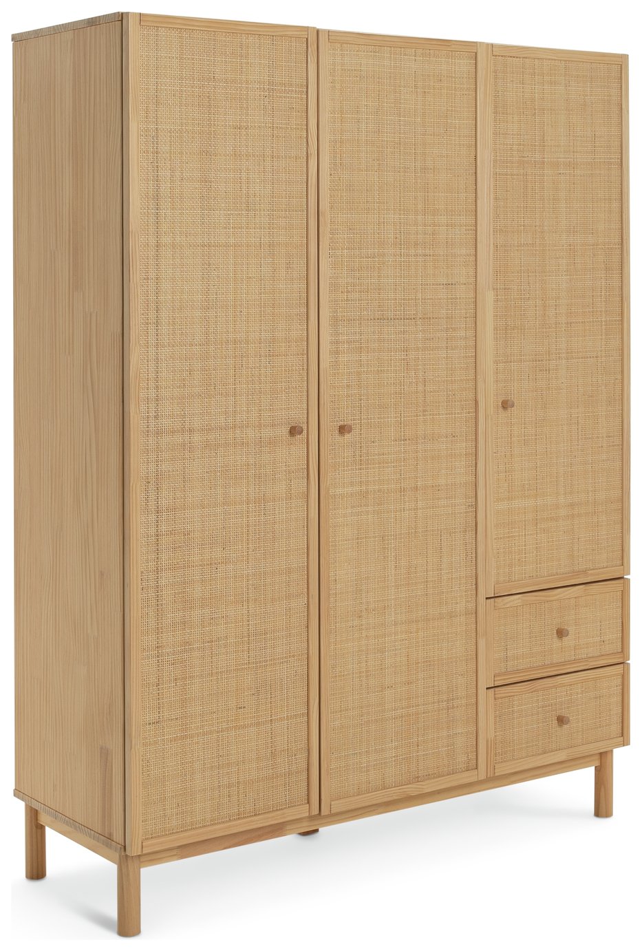 Habitat Simone 3 Door 2 Drawer Wardrobe
