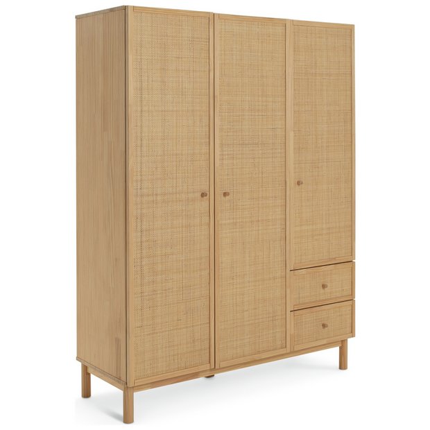 Buy Habitat Simone 3 Door 2 Drawer Wardrobe Wardrobes Argos