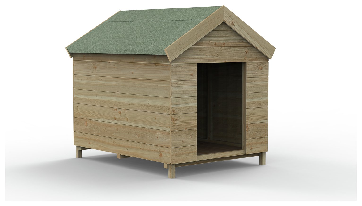 Forest Garden Wooden Dog Kennel