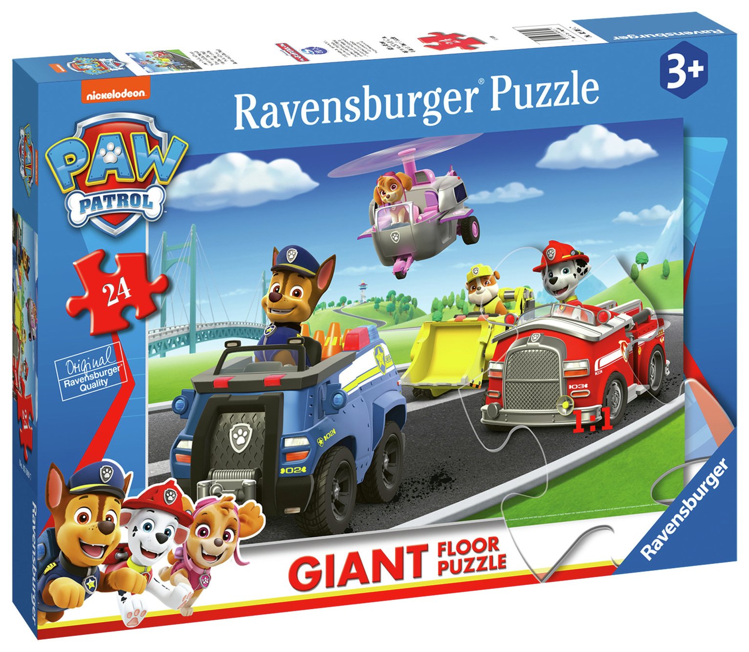 Ravensburger Paw Patrol 24 Piece Giant Floor Puzzle 