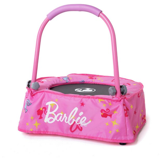 Barbie trampoline set on sale