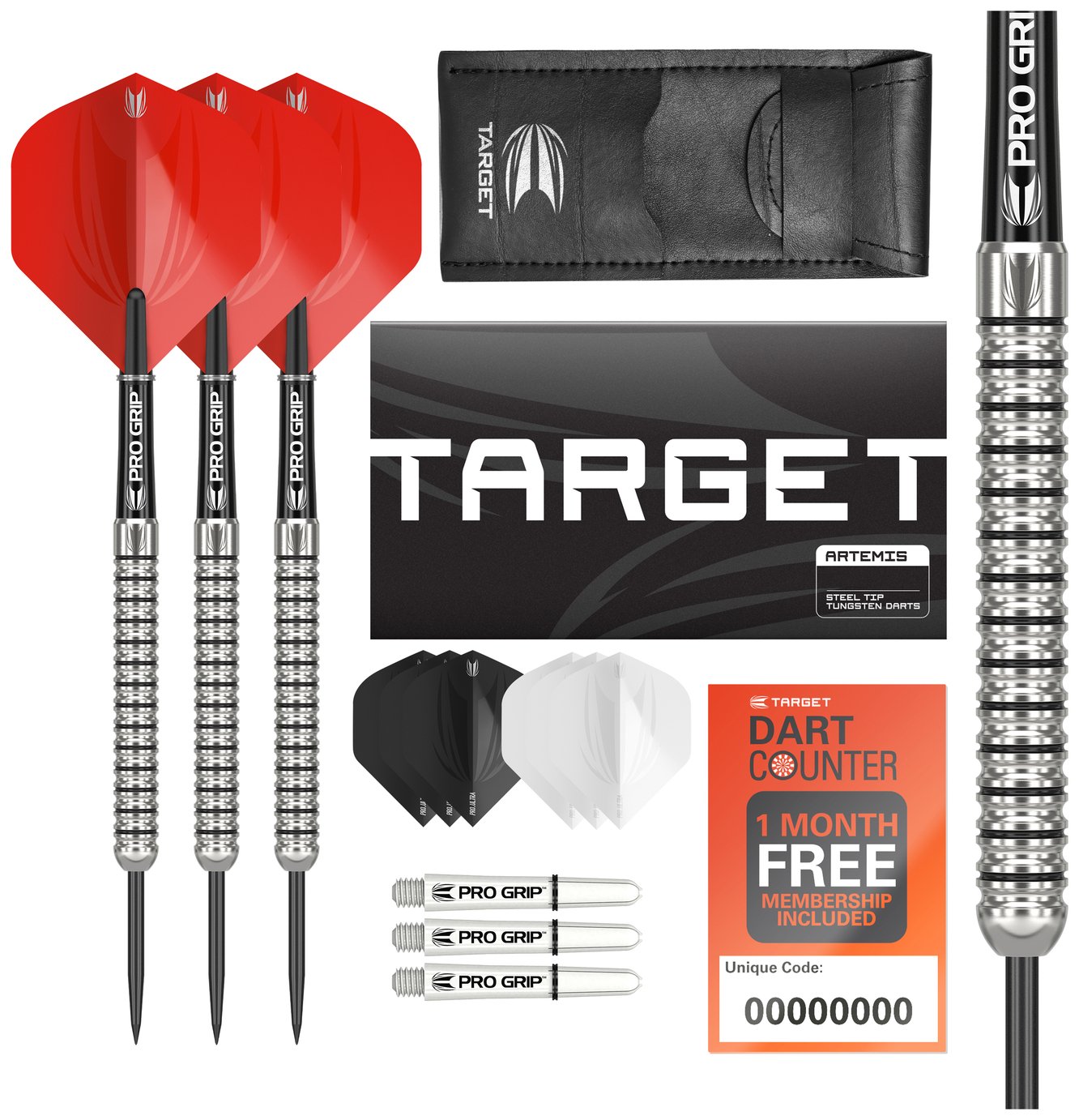 Target Artemis 22g Tungsten Darts Set